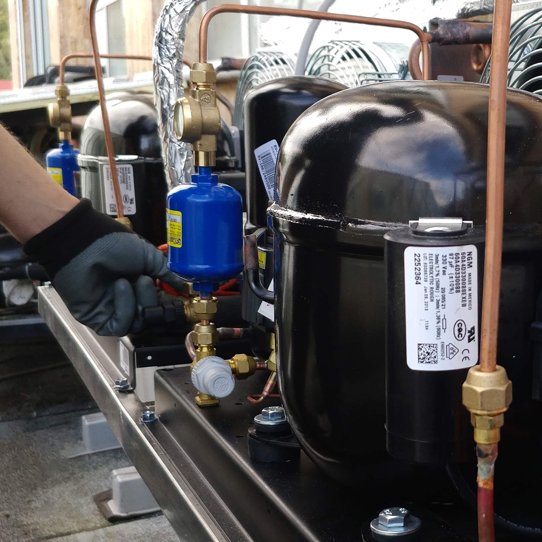 manutenzione impianto climatizzazione industriale