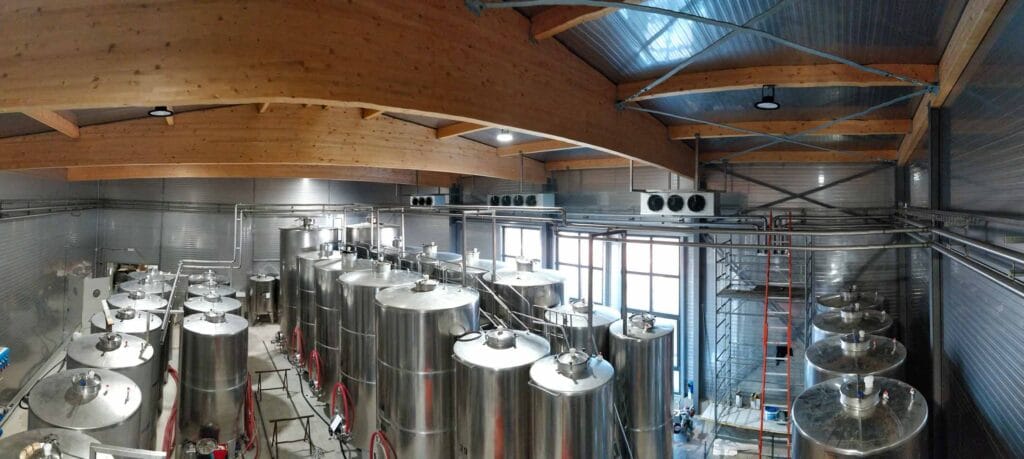 impianto refrigerazione enologica