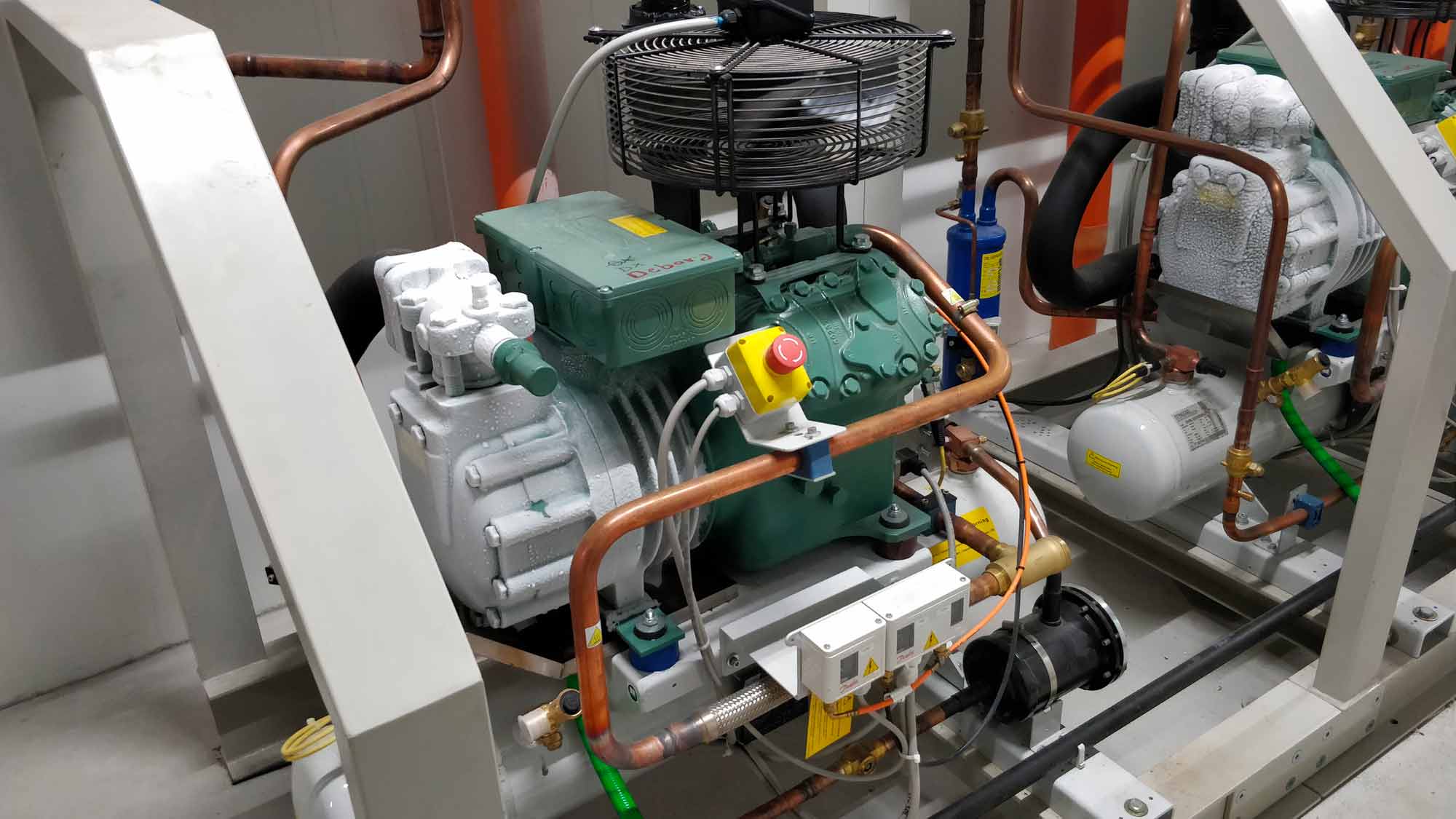 Impianto cella refrigerata unità esterna